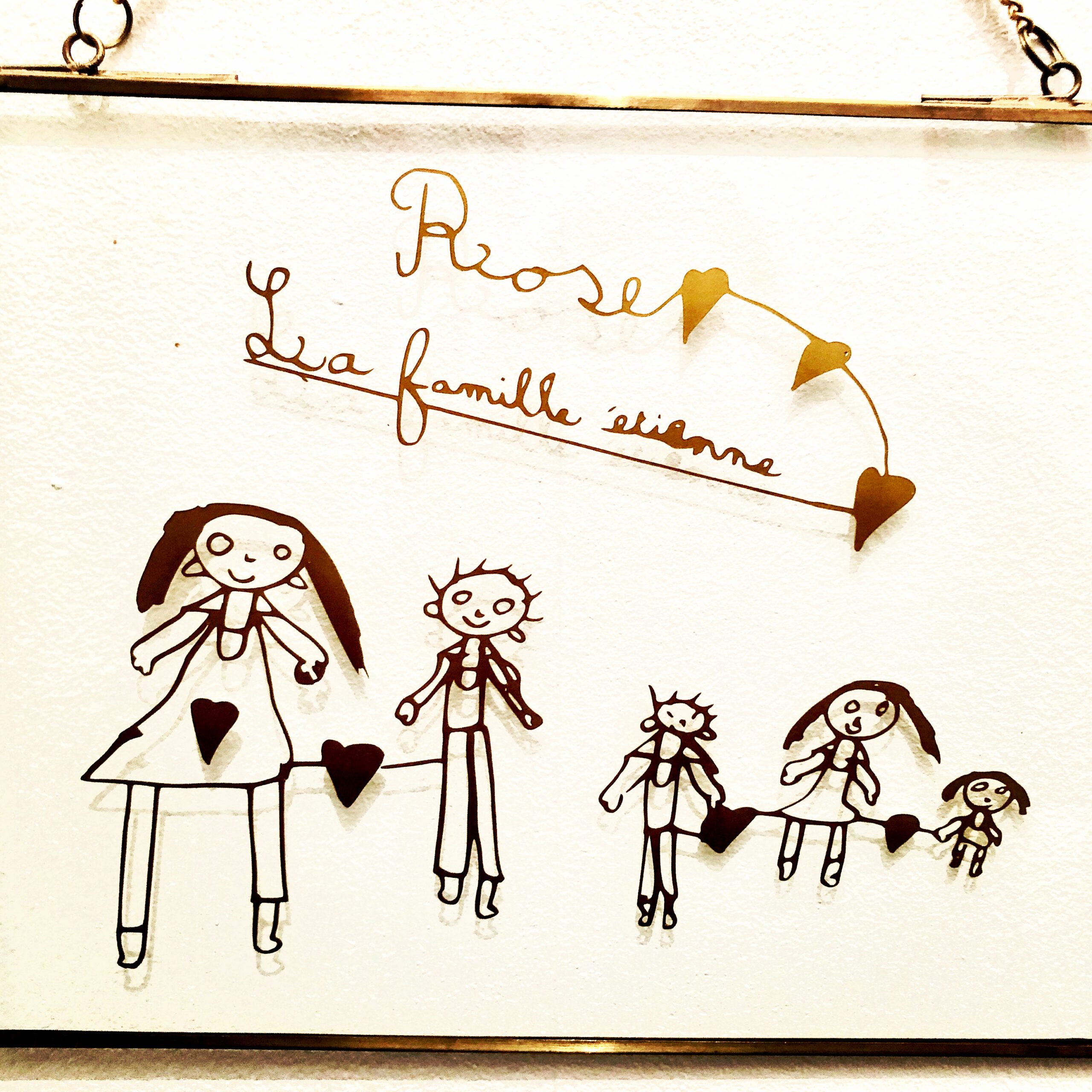 Cadre enfant//dessin sur panneau//cadre Idylle//Poulbot//titi parisien//tableau  enfant//décoration enfant//chambre enfant//dessin enfant -  France